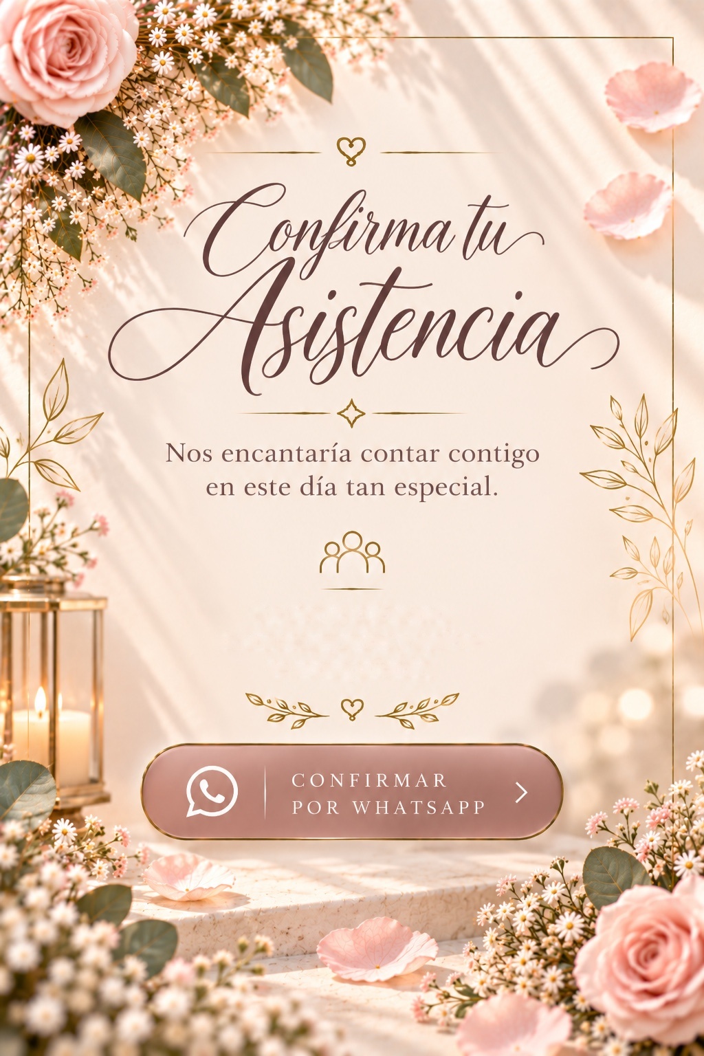 Confirmación de asistencia